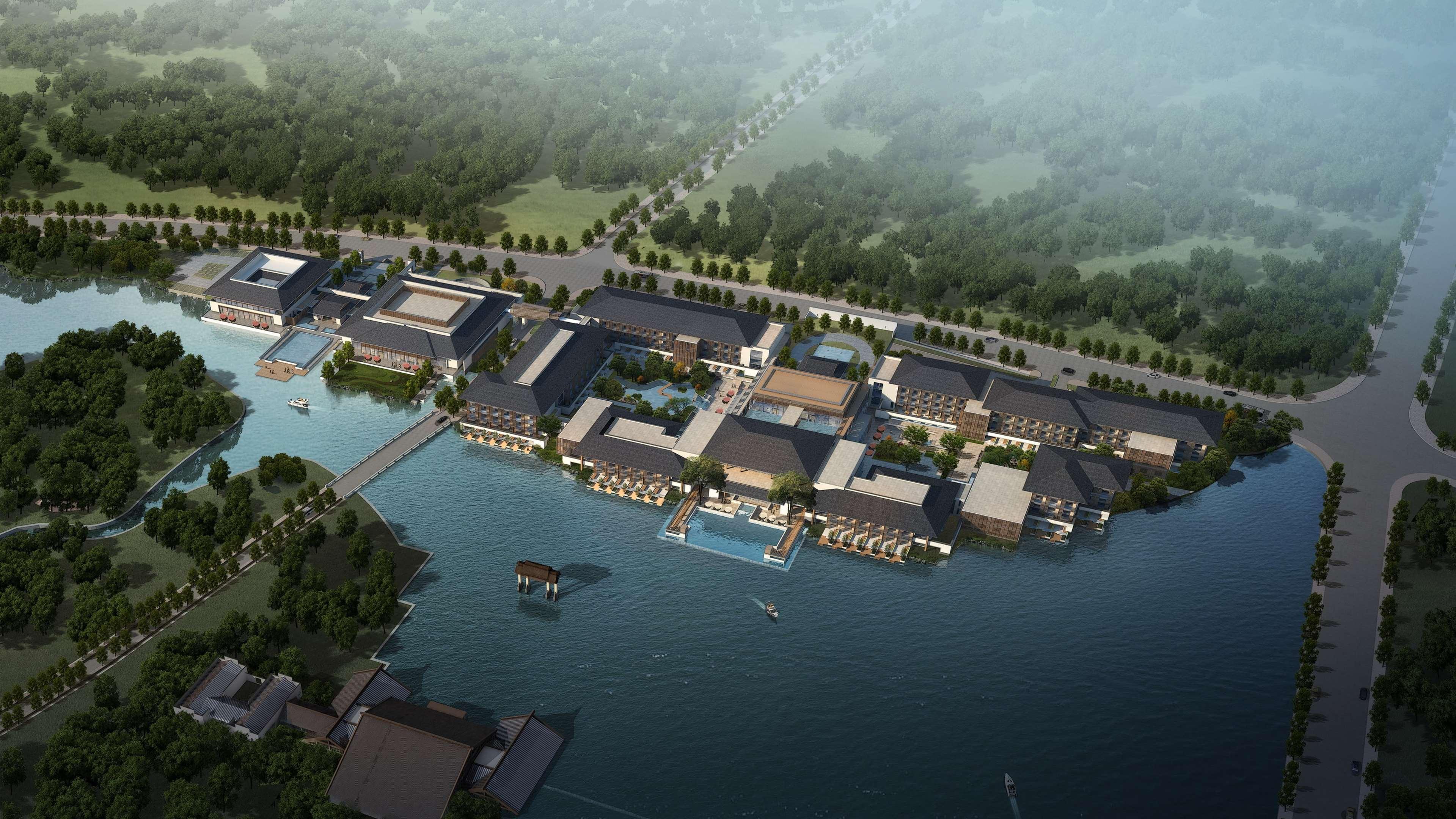 Hotel Hilton Shanghai Songjiang Guangfulin Zewnętrze zdjęcie