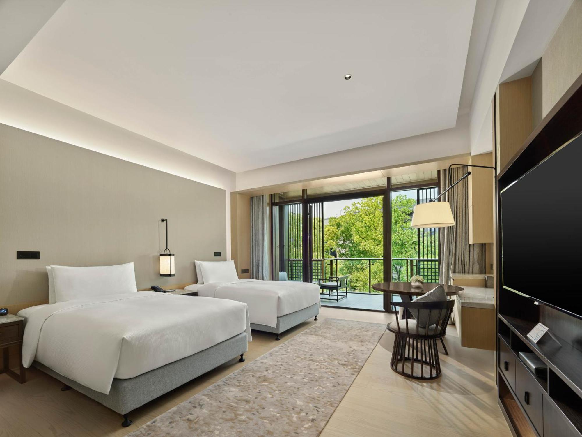 Hotel Hilton Shanghai Songjiang Guangfulin Zewnętrze zdjęcie