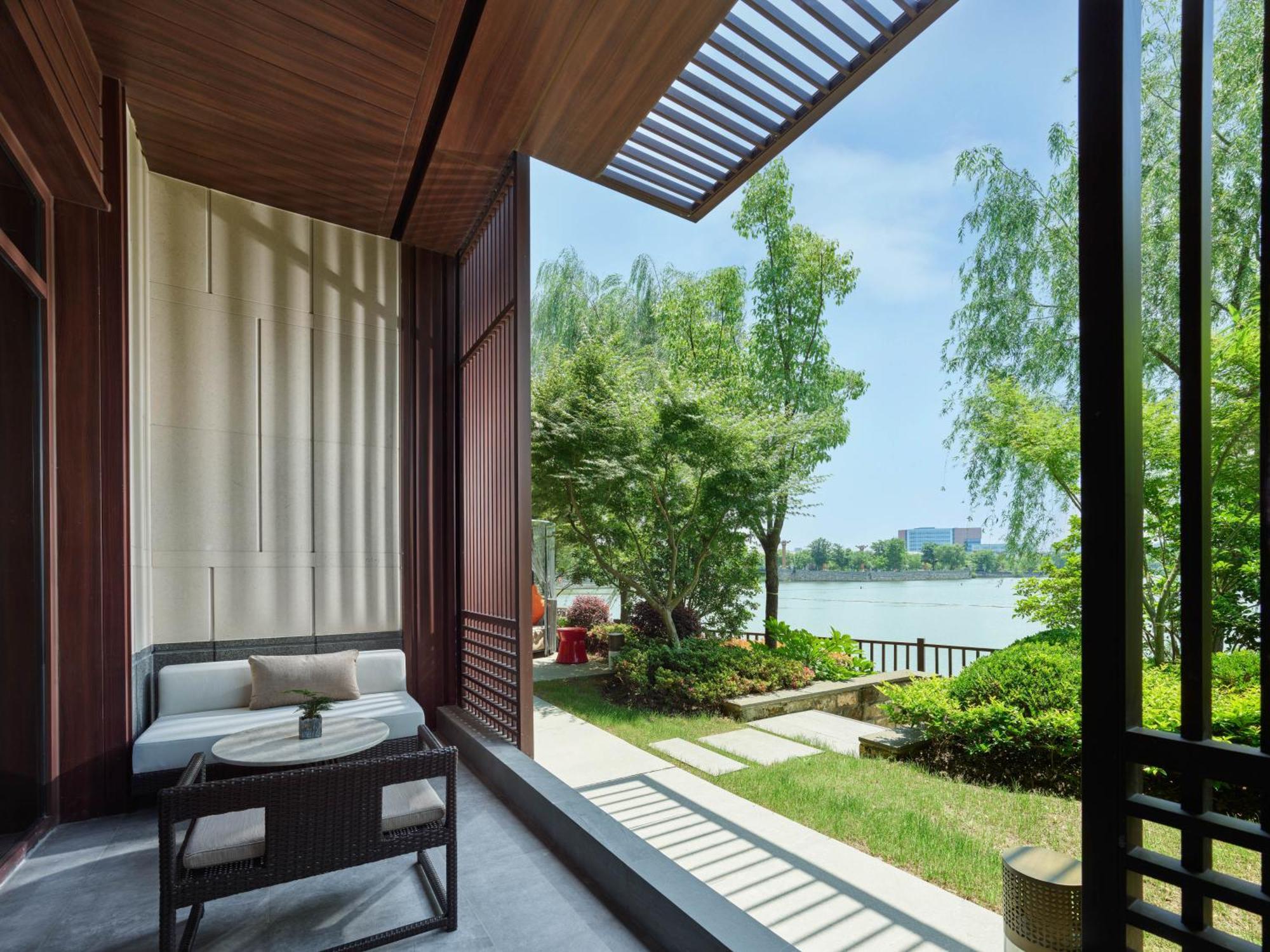 Hilton Shanghai Songjiang Guangfulin Zewnętrze zdjęcie
