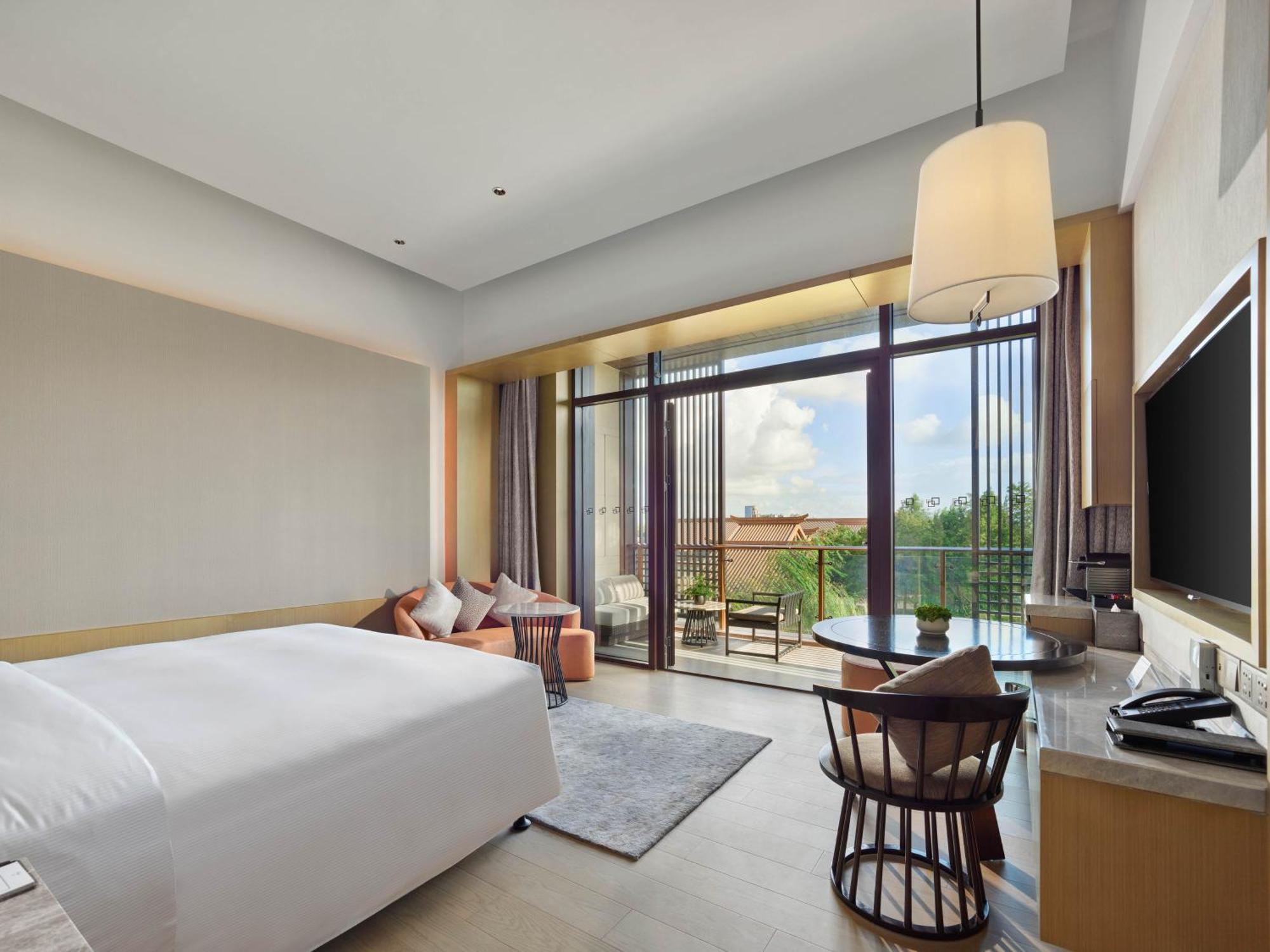Hilton Shanghai Songjiang Guangfulin Zewnętrze zdjęcie